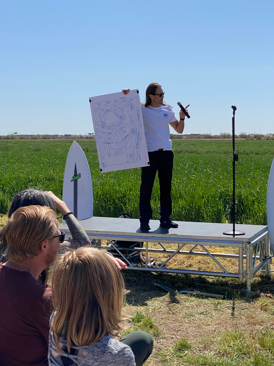 Cole Cannon's speech at Cannon Beach Ground Breaking