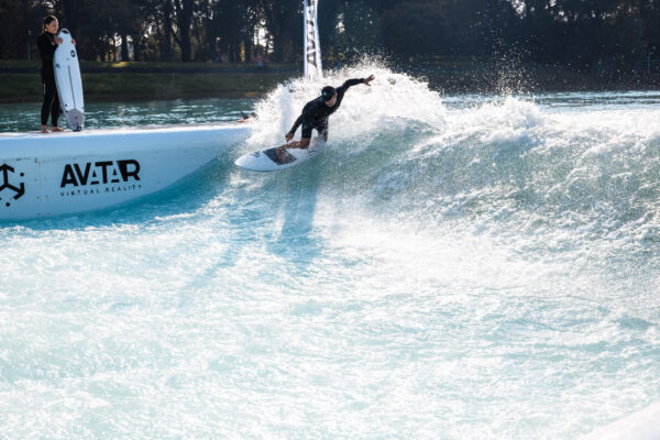 Chris Gallardo surfs UNIT Surf Pool.