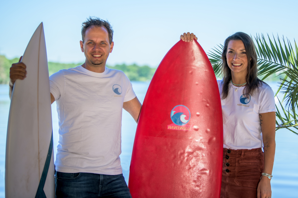 Ginette and Enrico Rhauda, founders of Havelwelle