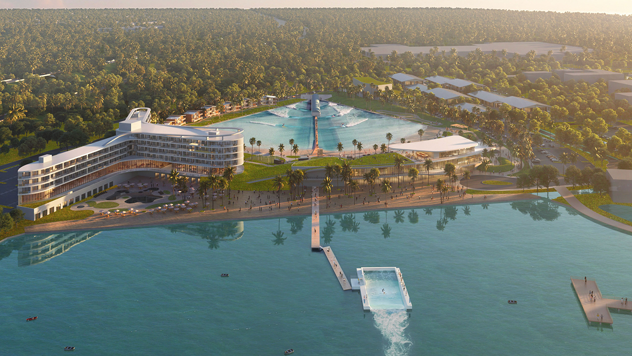 Koa Bay's 16 Meter UNIT Surf Pool included in Surf Park Plans